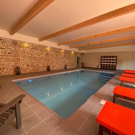 Hotel-Spa-Piscine Le Petit Castel Beuzeville-Honfleur Kültér fotó