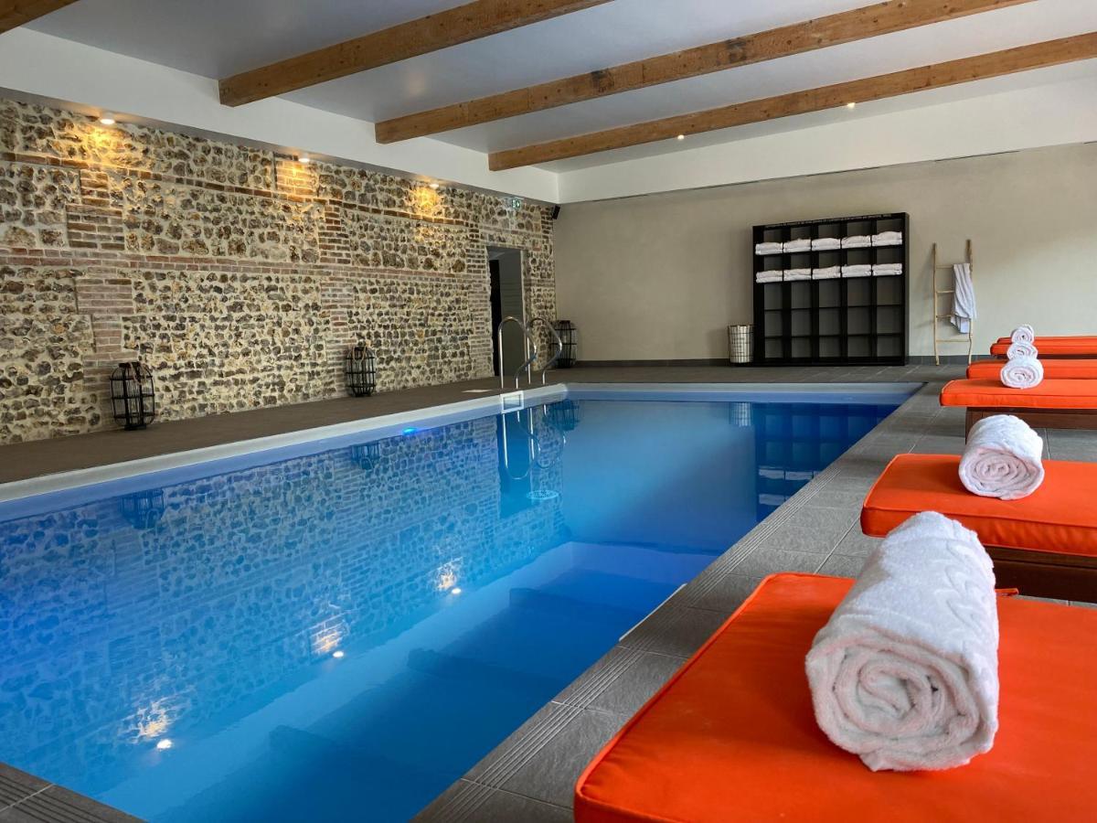 Hotel-Spa-Piscine Le Petit Castel Beuzeville-Honfleur Kültér fotó